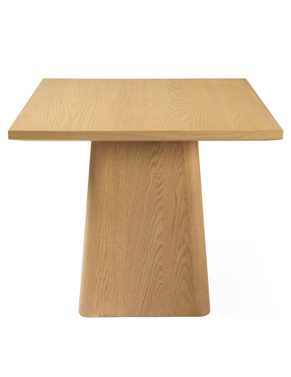 Mesa lateral Mara de madera encino