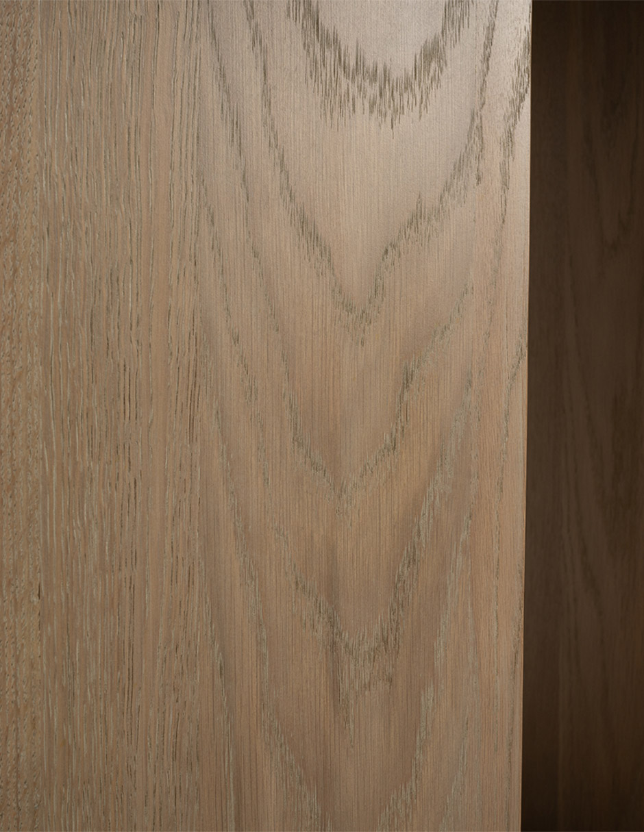 Mesa armable Cora de madera encino 6