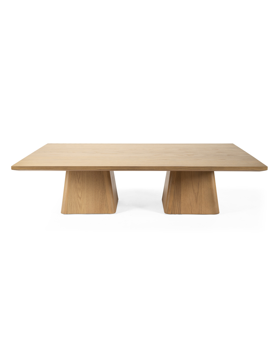 Mesa de centro Mara de madera encino