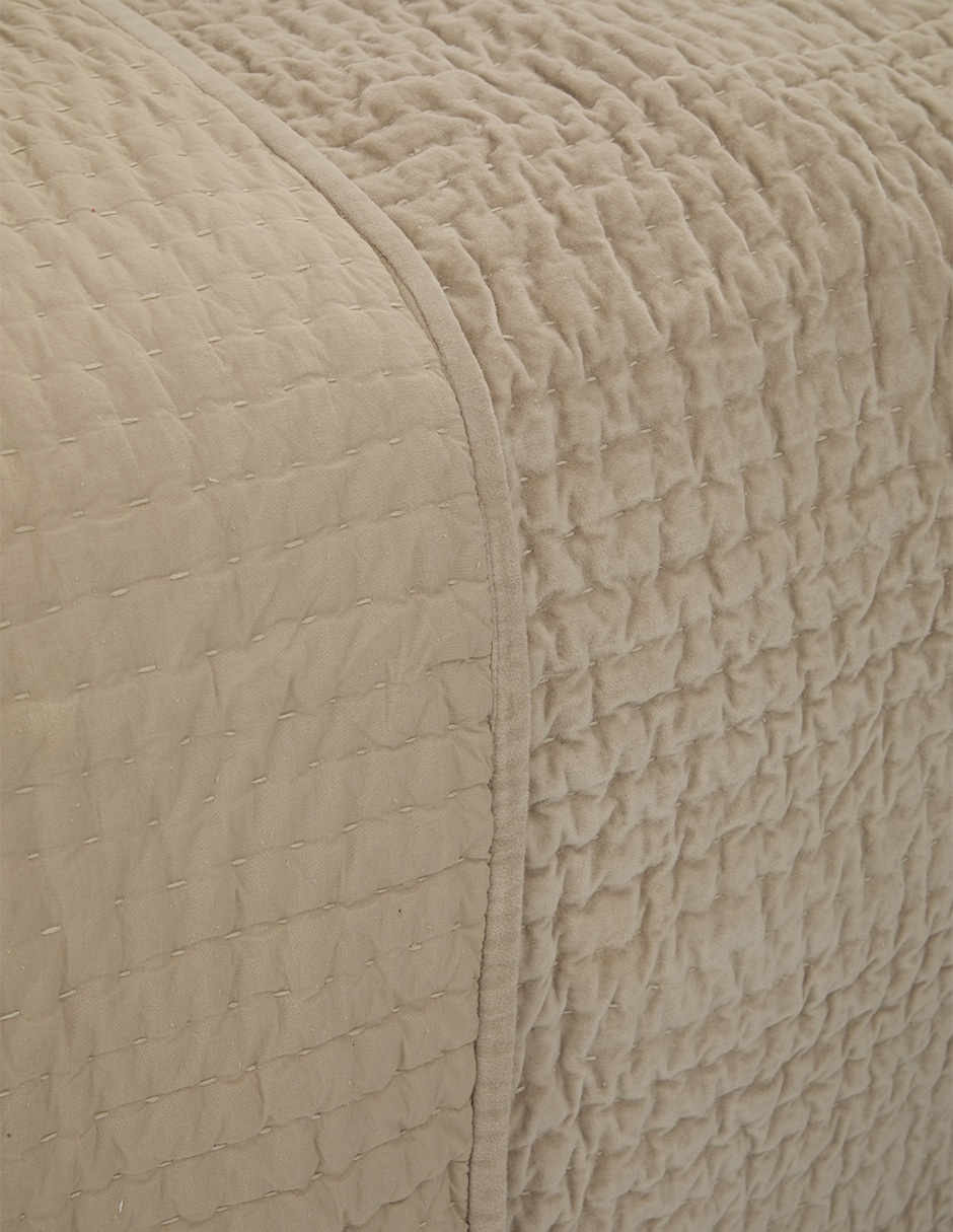COLCHA ELIN DUPUIS ALGODÓN, KS, BEIGE