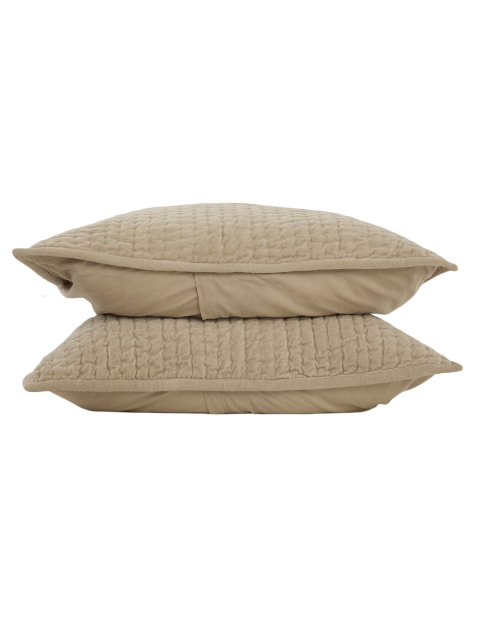 COLCHA ELIN DUPUIS ALGODÓN, KS, BEIGE