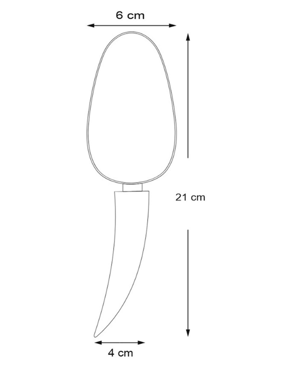Pala para hielo Ani de metal 4