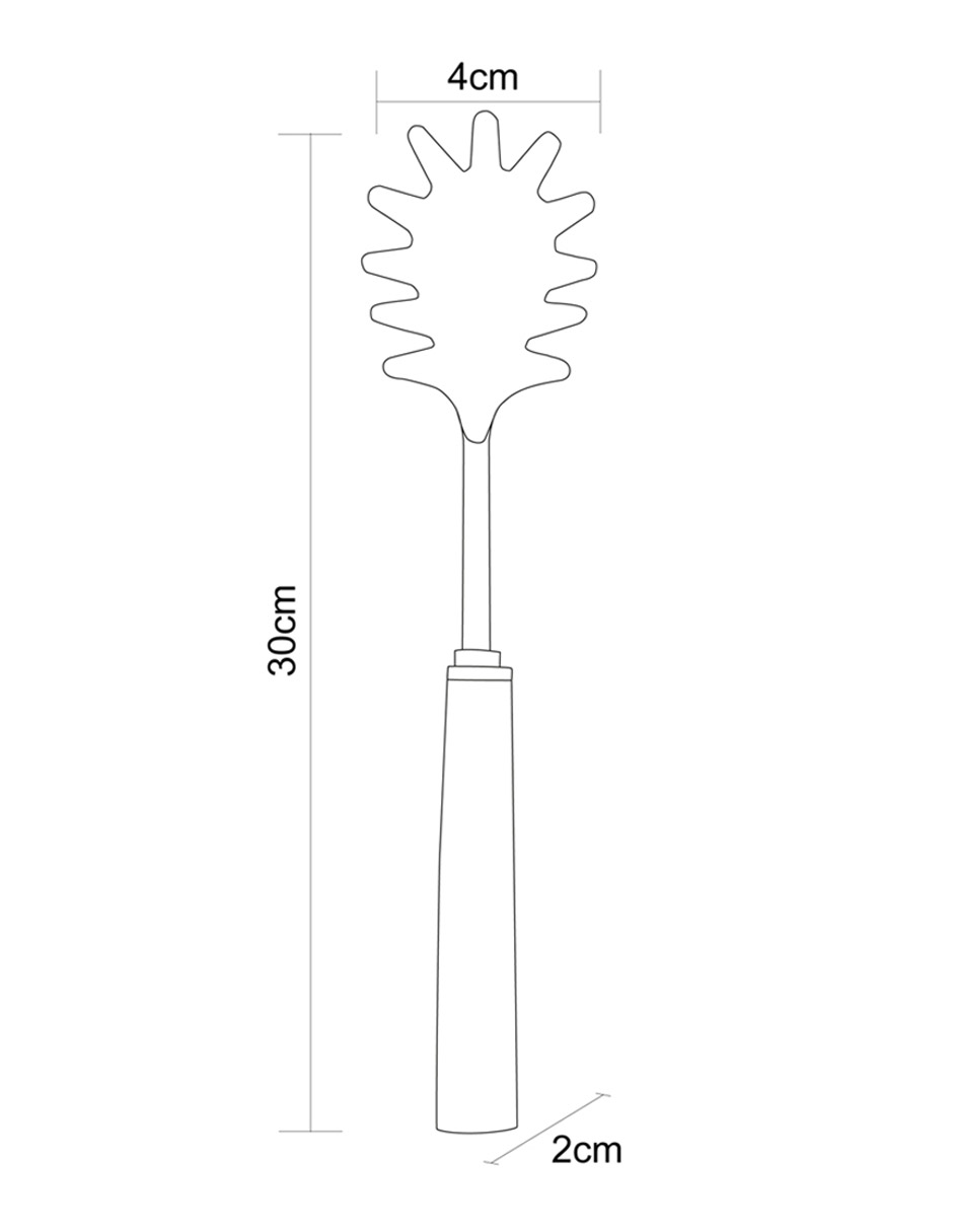 Cucharón de acero inoxidale 8