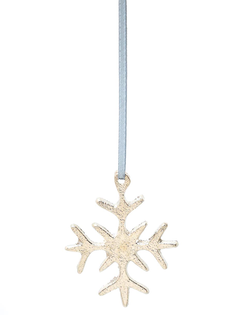 Ornamento navidad copo de nieve