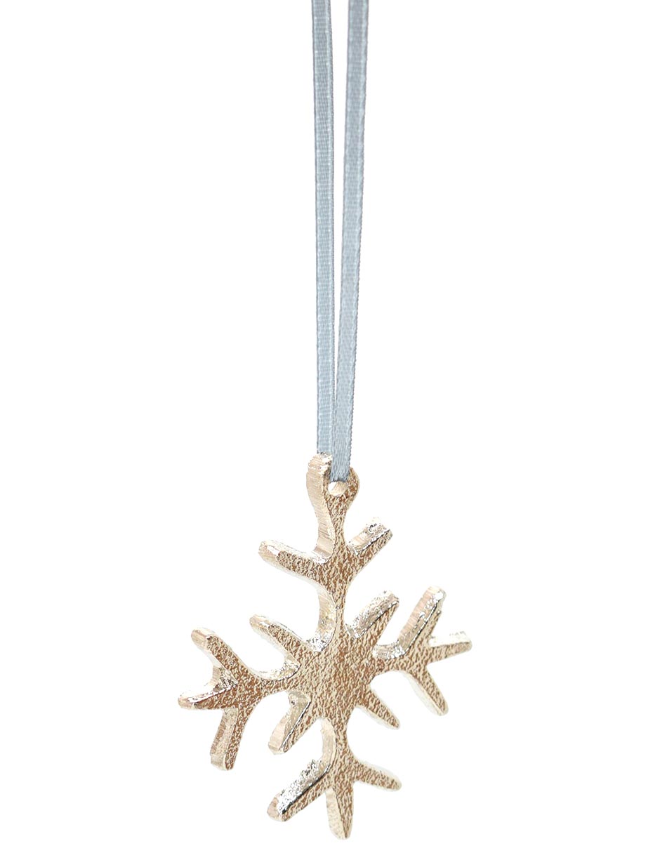 Ornamento navidad copo de nieve 2