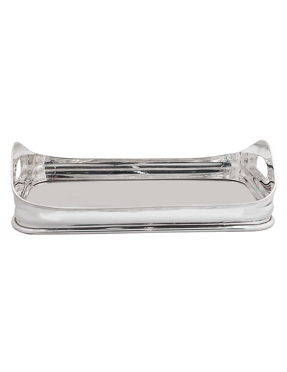Charola de servicio de aluminio