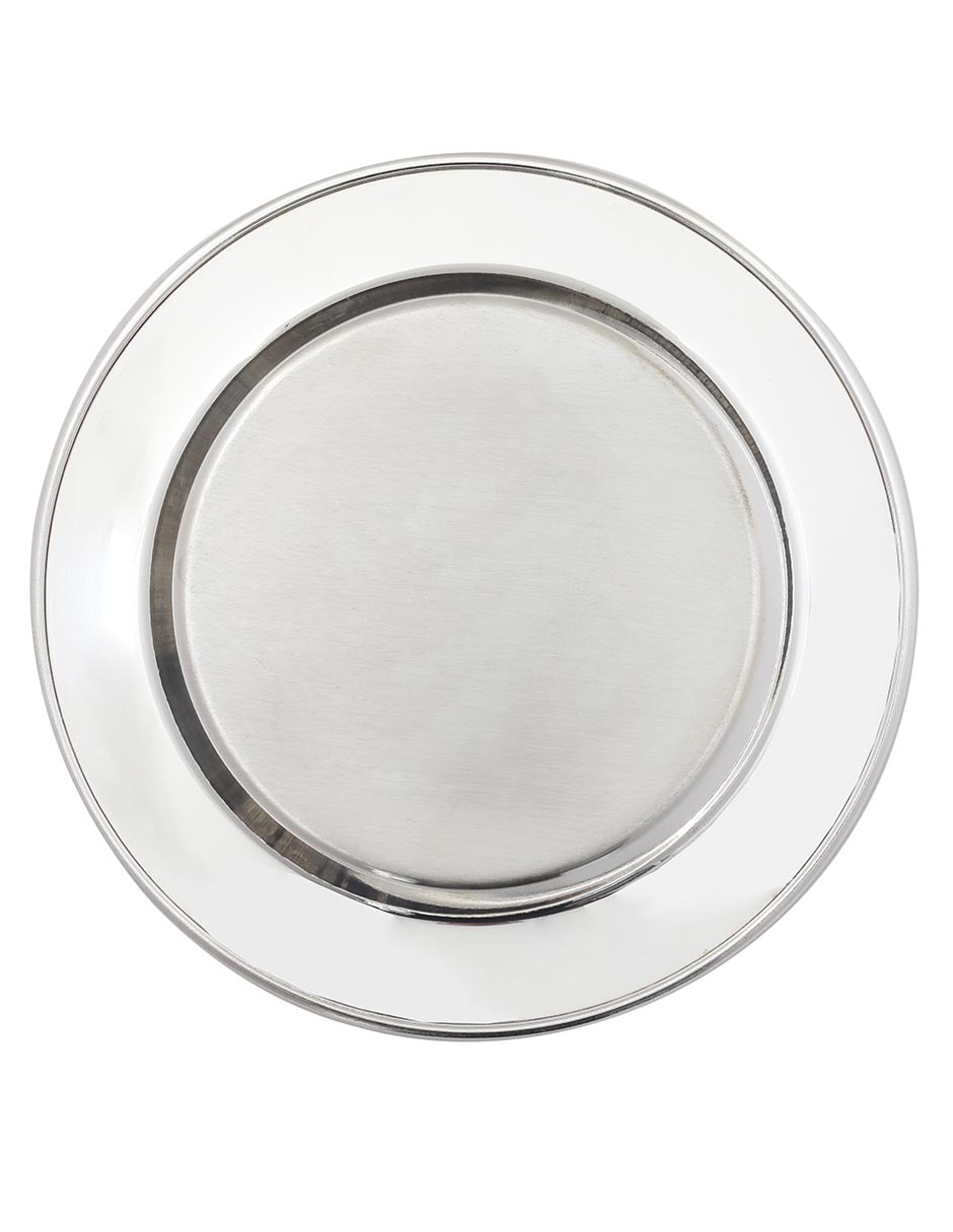 Plato base Lena de aluminio 3