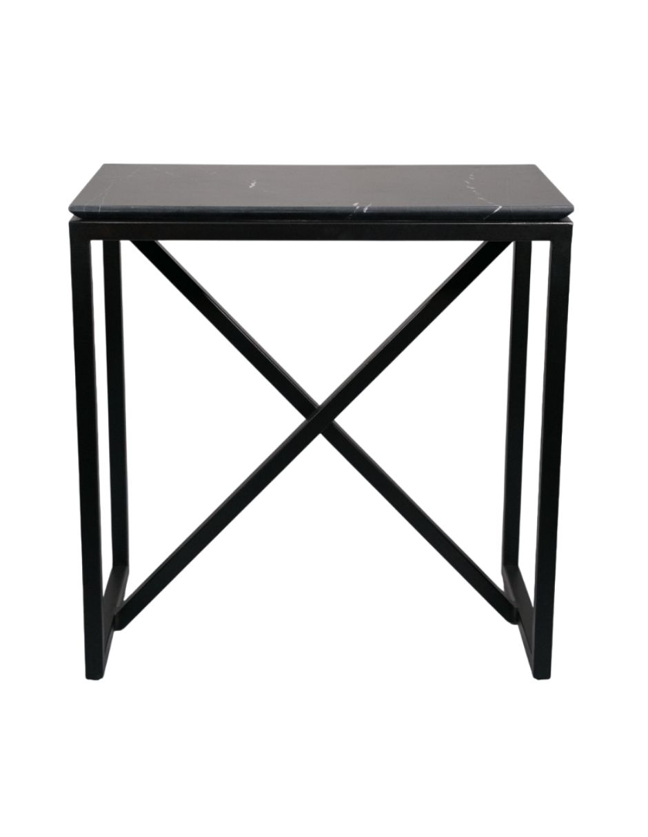 Mesa lateral Citlalli de mármol