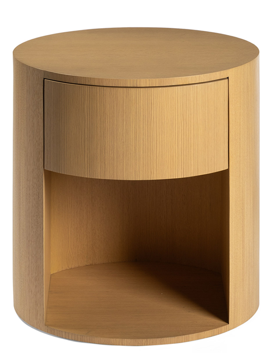 Buró Alpha de madera encino