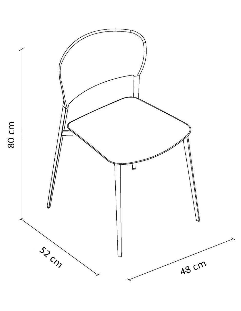 Silla Felicia piel 11