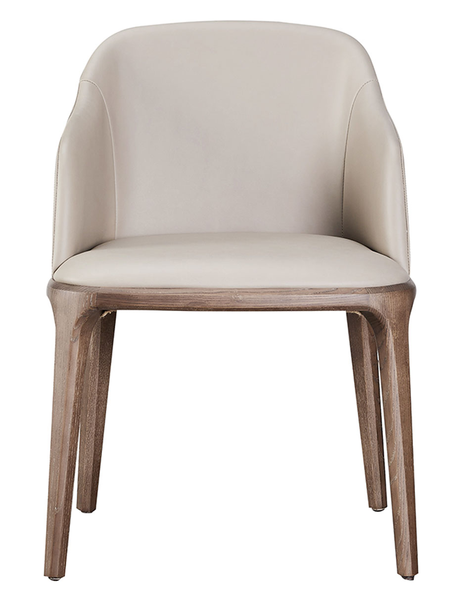 Silla Ady de piel