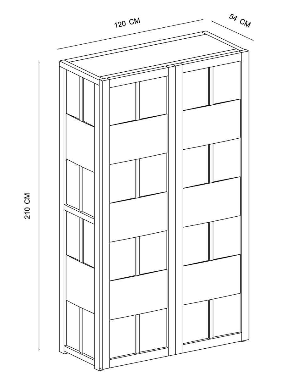 Gabinete Ines de madera 7