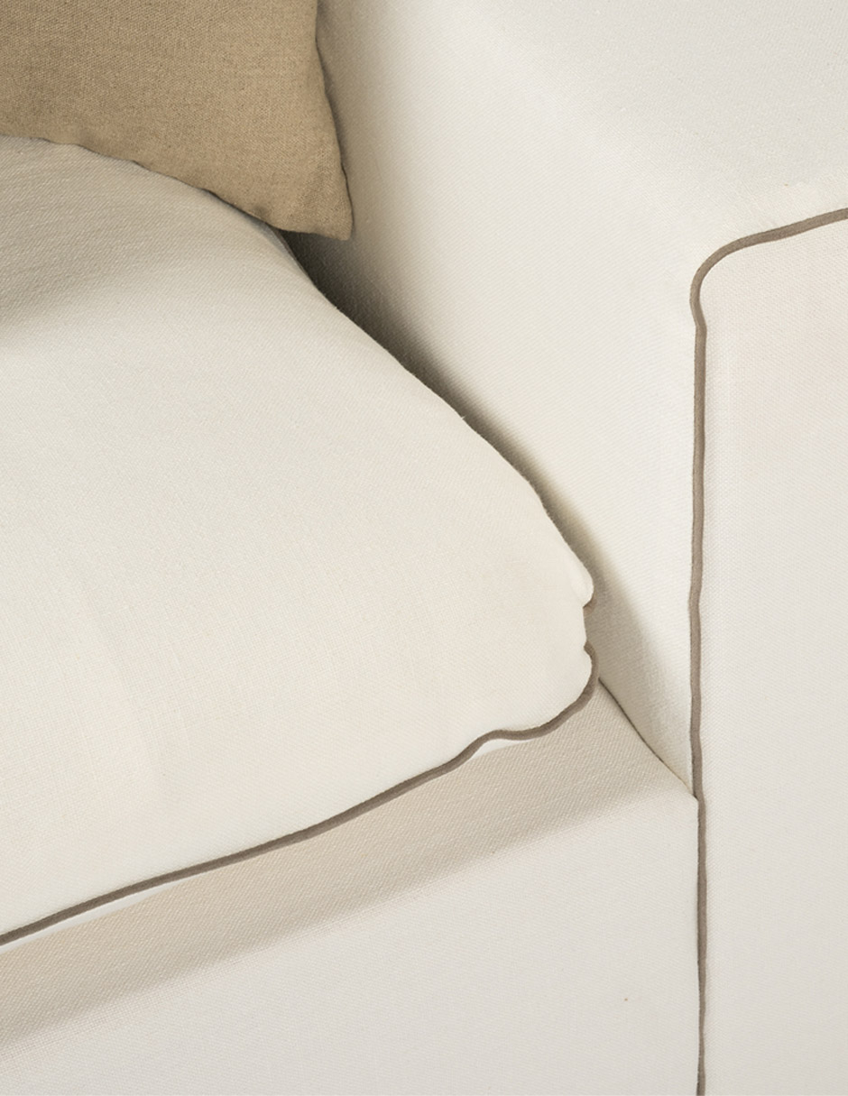 Love seat Cabernet de lino 6