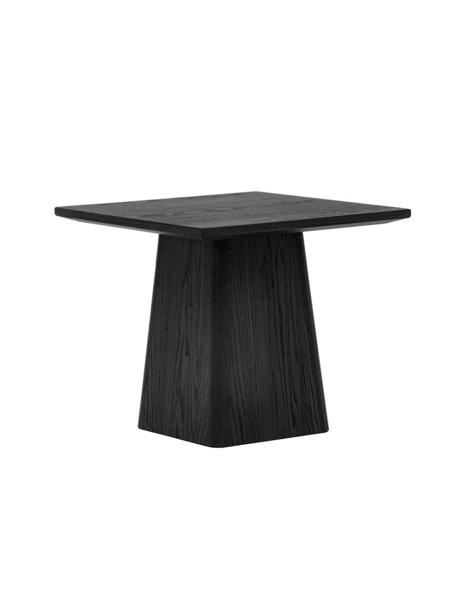 Mesa lateral Mara de madera encino