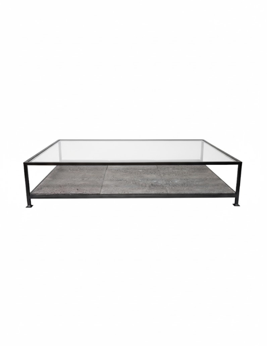Mesa de centro Volcan de metal 2
