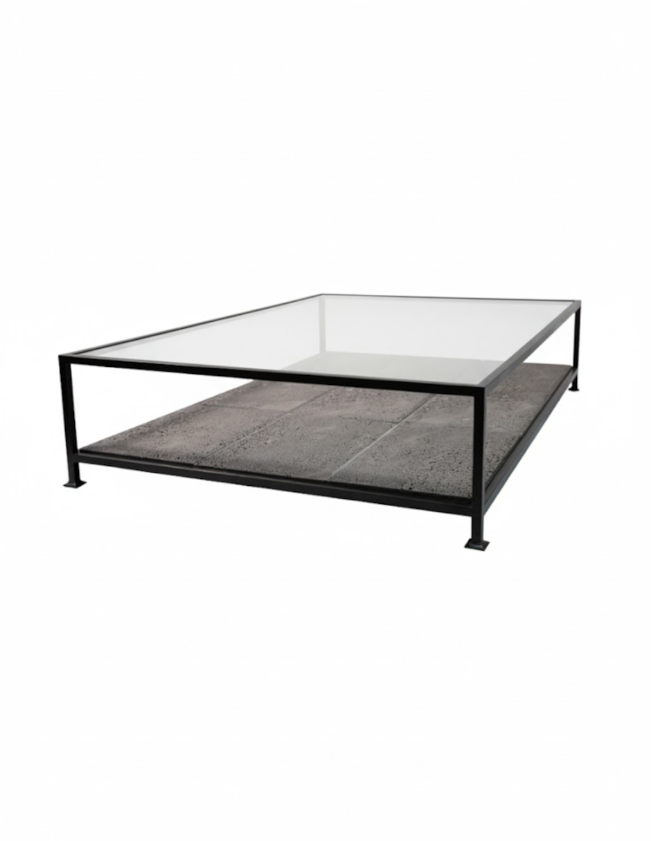 Mesa de centro Volcan de metal 3